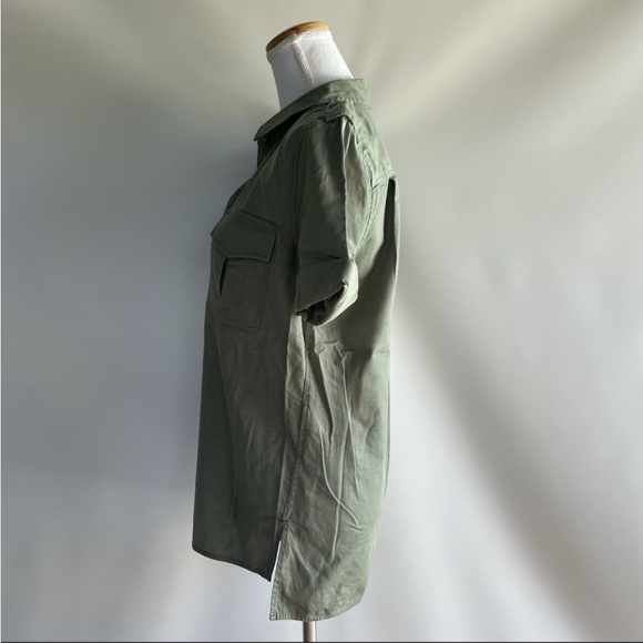 Equipment Femme Short-Sleeve Button Up Shirt - sz S - Picture 4 of 5